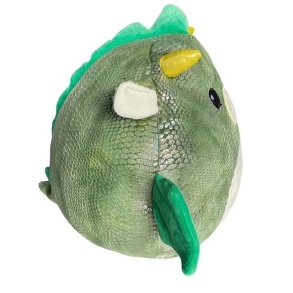 SQUISHMALLOW 16”Marty Green Dragon Exclusive Soft Plush Squishy ToyAnimals - Picture 9 of 9